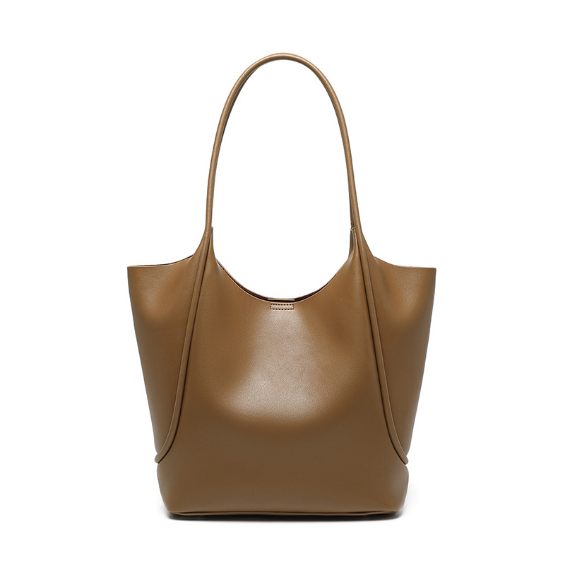 Simple leather tote bag online